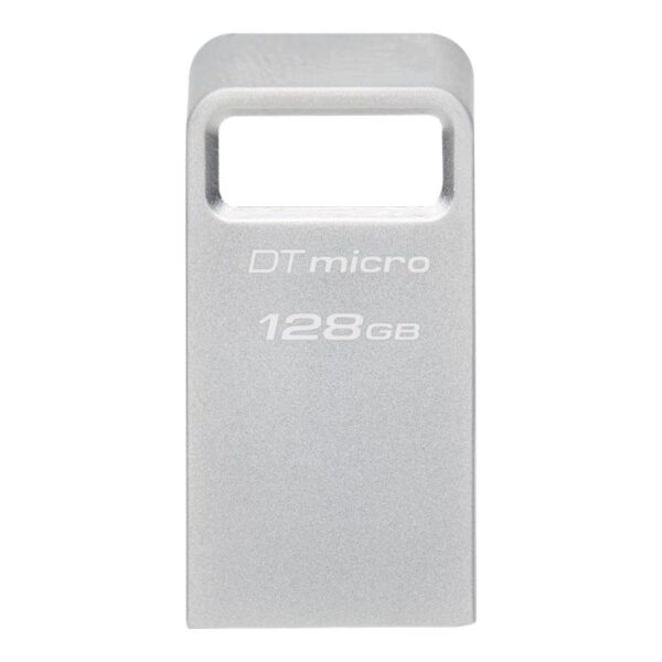 Kingston | USB 3.2 Flash Drive | DataTraveler micro | 128 GB | USB Type-A | Silver