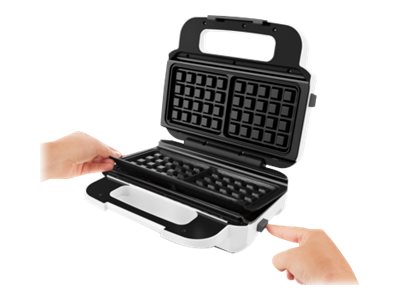 TEFAL | Wafle Maker Snack XL | SW701110 | 850 W | Number of pastry 2 | Belgium | White/Grey - Image 5