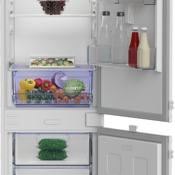 BEKO Refrigerator | B3BCNA294HS | Energy efficiency class E | Built-in | Combi | Height 177.5 cm | No Frost system | Fridge net capacity 194 L | Freezer net capacity 76 L | Display | 37 dB | White