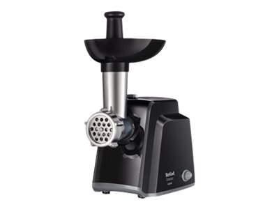 TEFAL | Meat mincer | NE105838 | Black | 1400 W | Number of speeds 1 | Throughput (kg/min) 1.7 | The set includes 3 stainless steel sieves for medium or coarse grinding. - Image 2