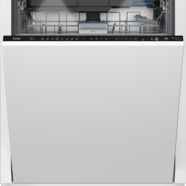 BEKO Dishwasher | BDIN38542P | Built-in | Width 60 cm | Number of place settings 15 | Number of programs 8 | Energy efficiency class C | Display | AquaStop function | White