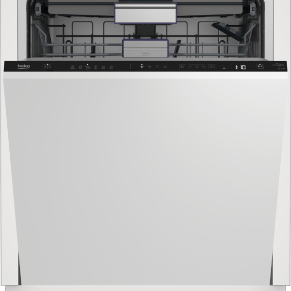 BEKO Dishwasher | BDIN36532 | Built-in | Width 60 cm | Number of place settings 15 | Number of programs 6 | Energy efficiency class D | Display | White