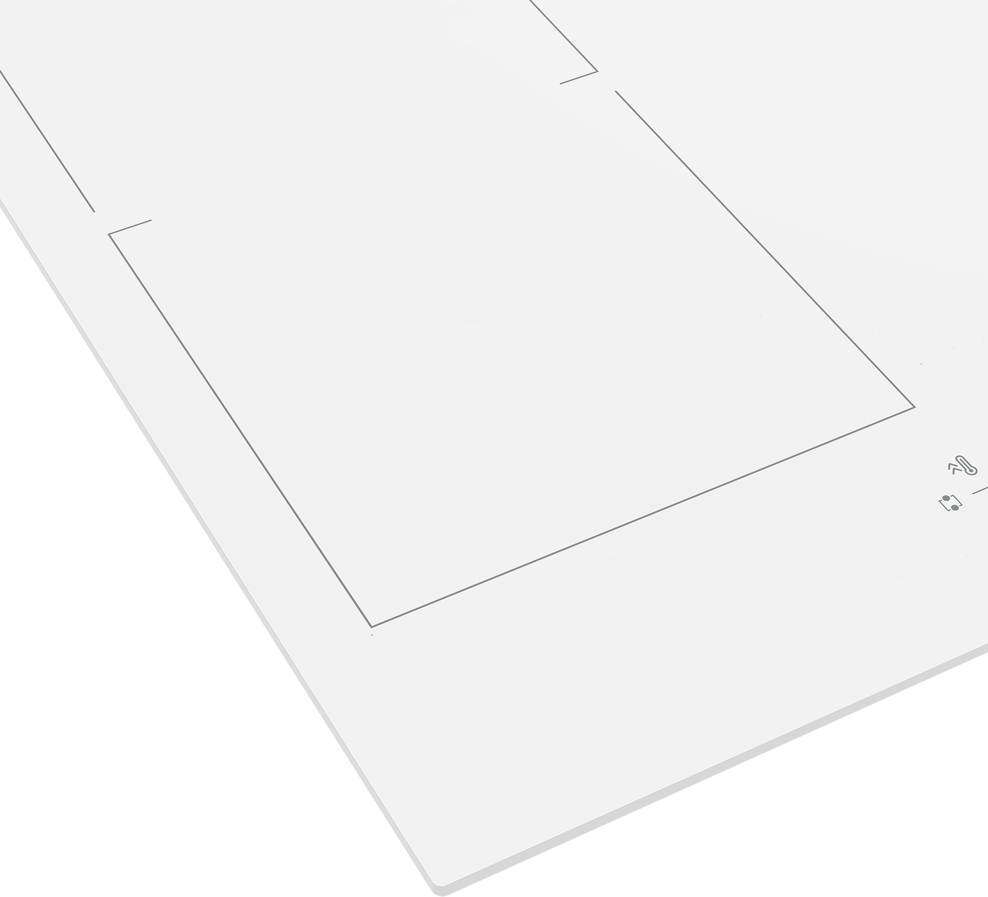 BEKO Hob | HII64200FMTW | Induction | Number of burners/cooking zones 4 | Touch control | Timer | White - Image 2