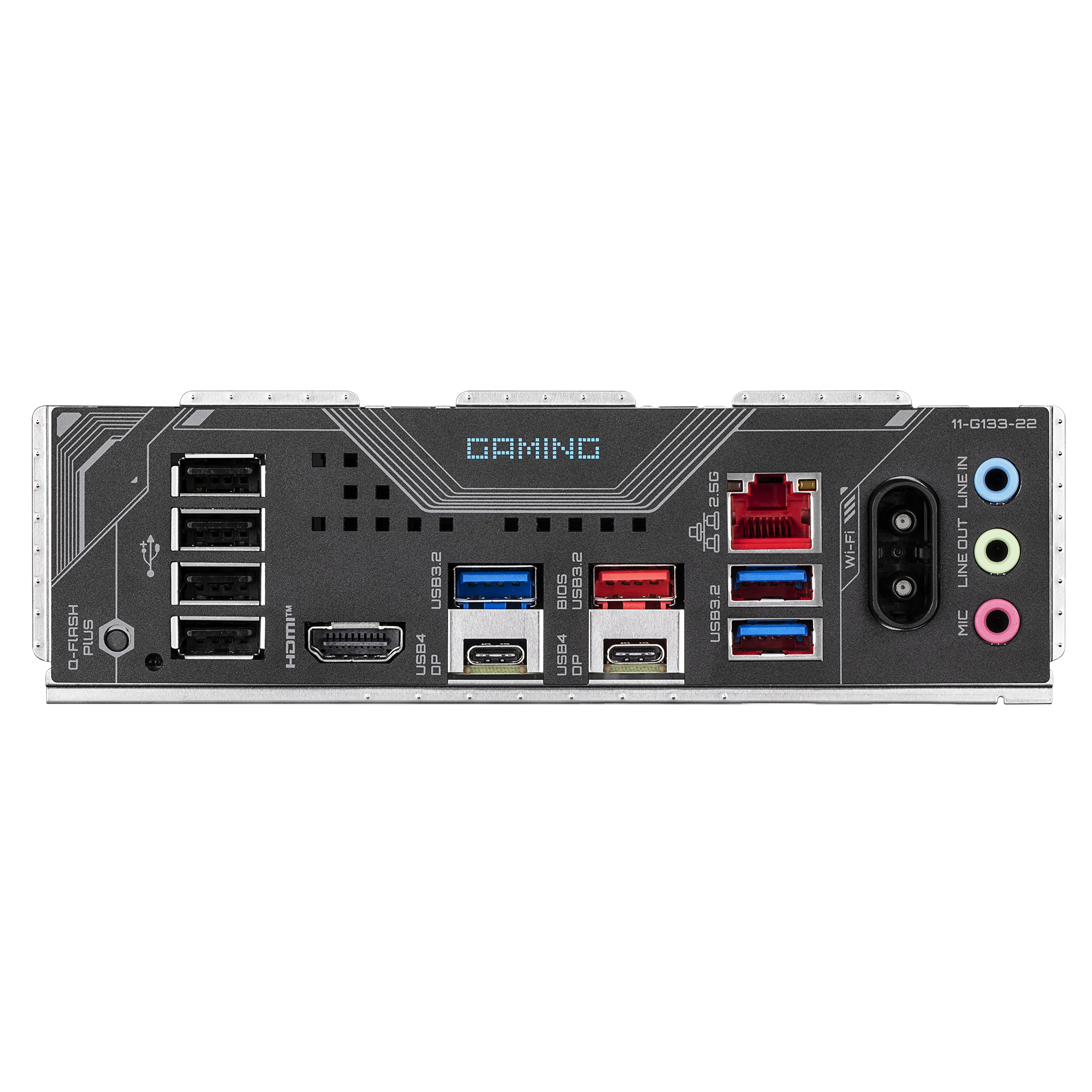 Gigabyte X870 GAMING WF6 | Processor family AMD | Processor socket AM5 | DDR5 | Supported hard disk drive interfaces M.2, SATA | Number of SATA connectors 4 - Image 4