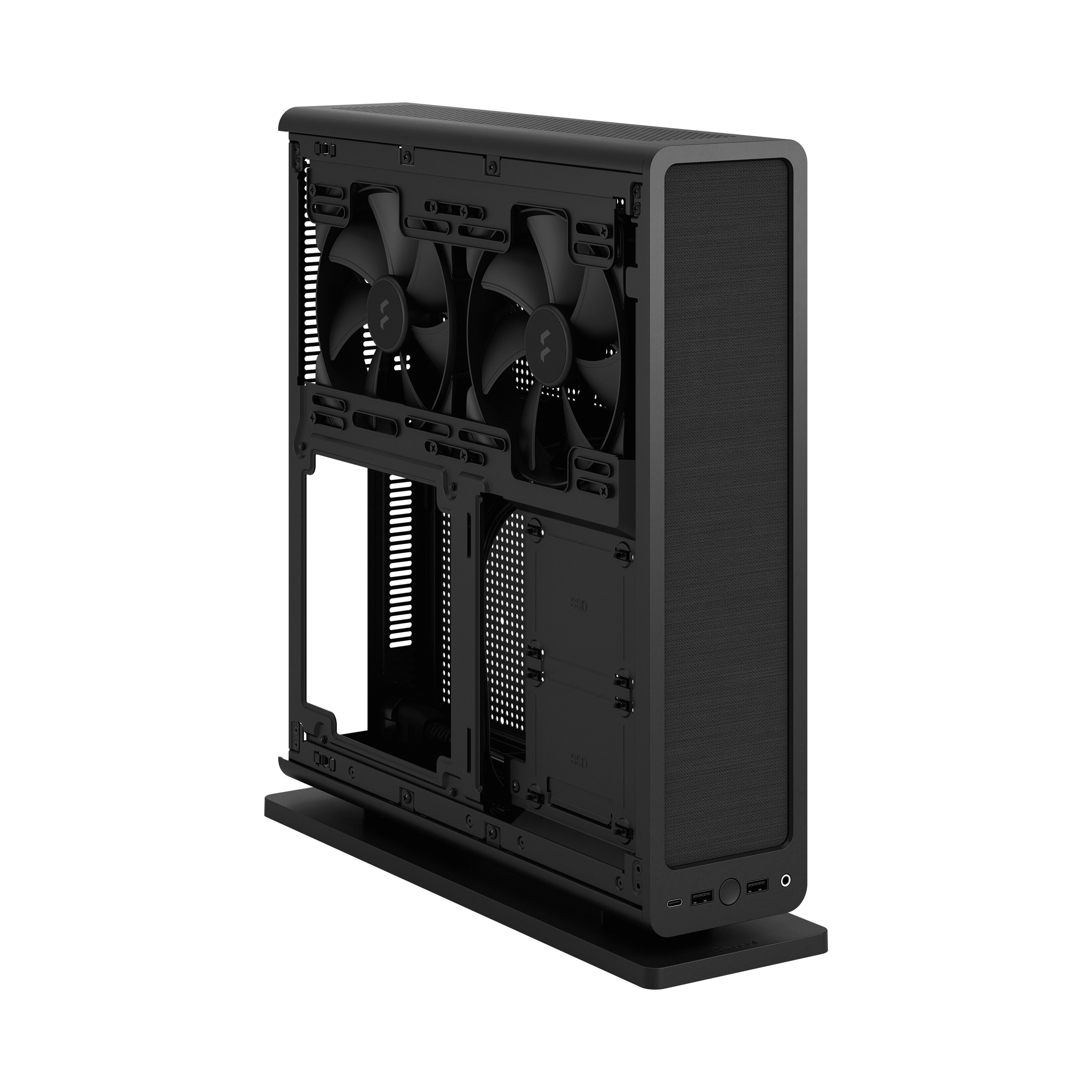 Fractal Design | Ridge | FD-C-RID1N-01 | Side window | Black | Mini ITX | Power supply included No | SFX, SFX-L - Image 8