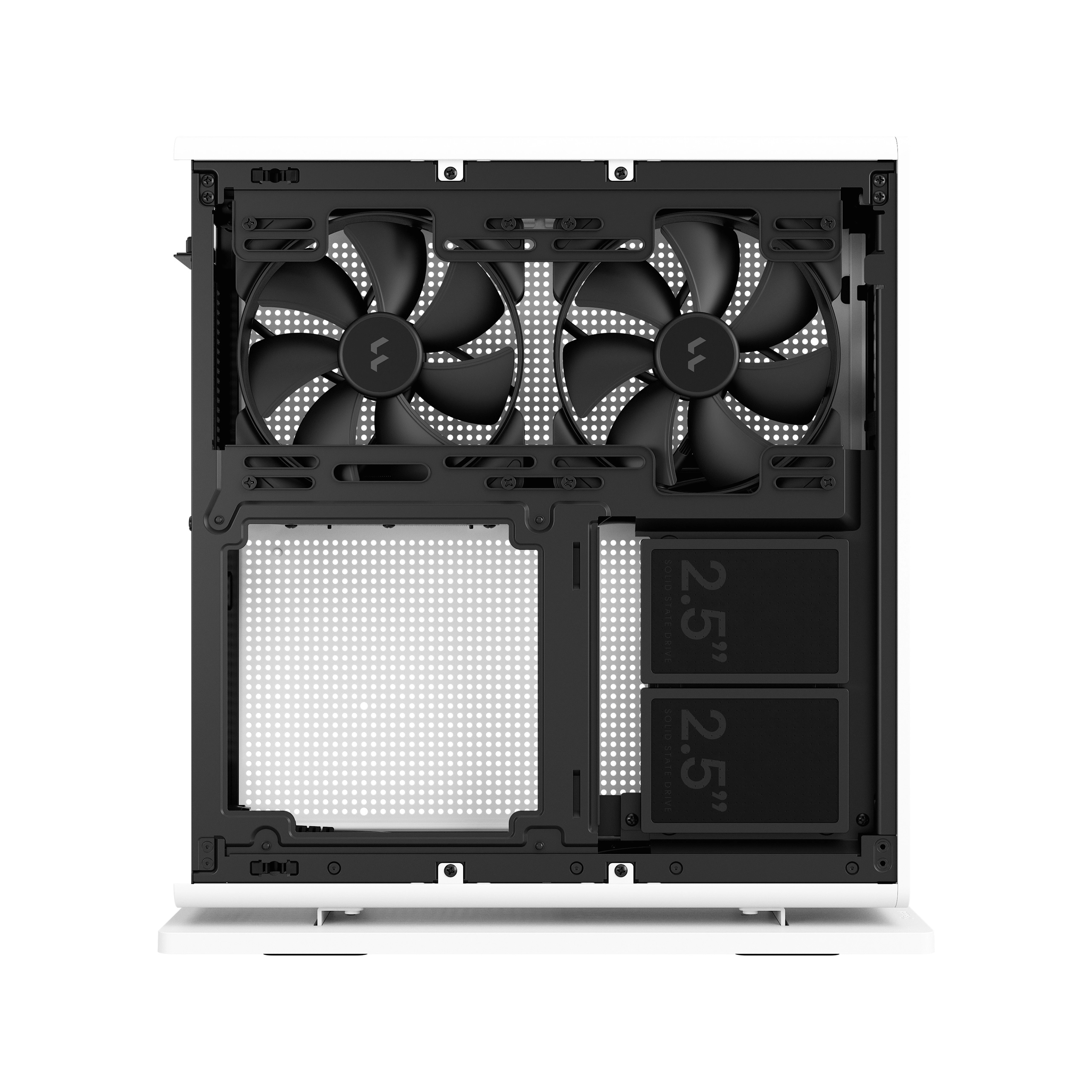 Fractal Design | Ridge | FD-C-RID1N-02 | Side window | White | Mini ITX | Power supply included No | SFX, SFX-L - Image 8