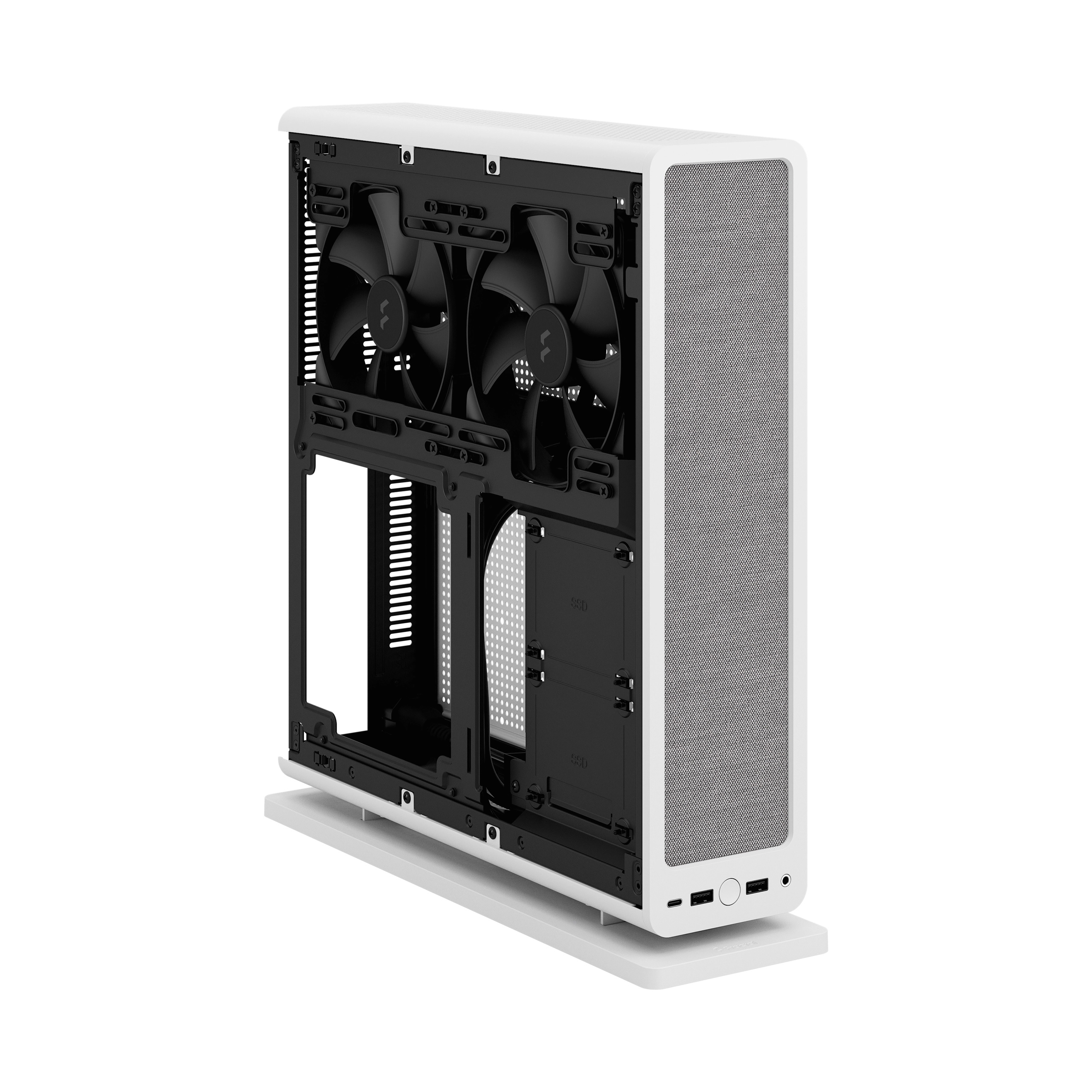 Fractal Design | Ridge | FD-C-RID1N-02 | Side window | White | Mini ITX | Power supply included No | SFX, SFX-L - Image 12