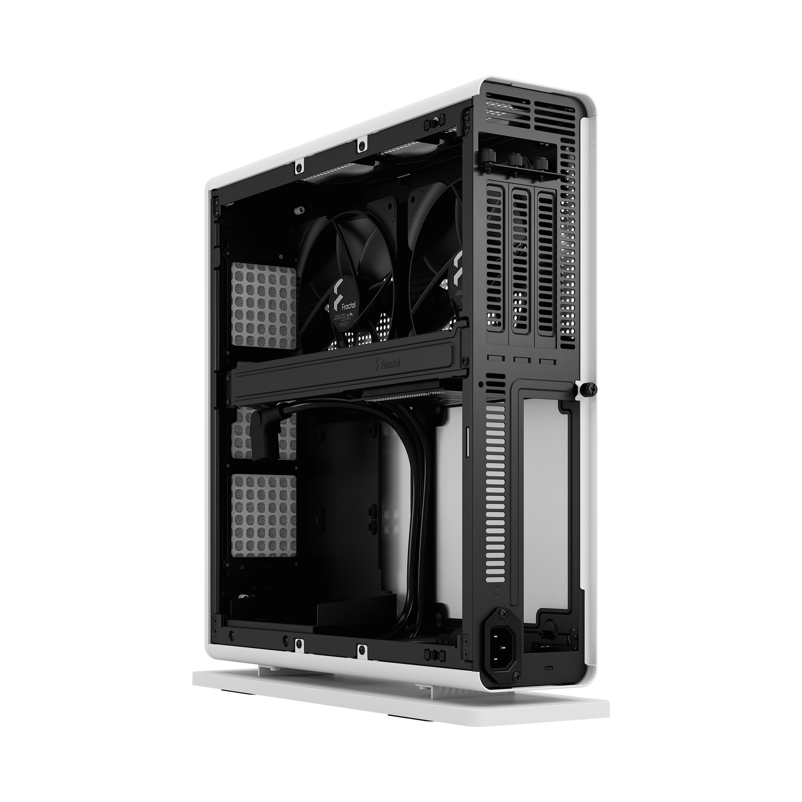 Fractal Design | Ridge | FD-C-RID1N-02 | Side window | White | Mini ITX | Power supply included No | SFX, SFX-L - Image 14