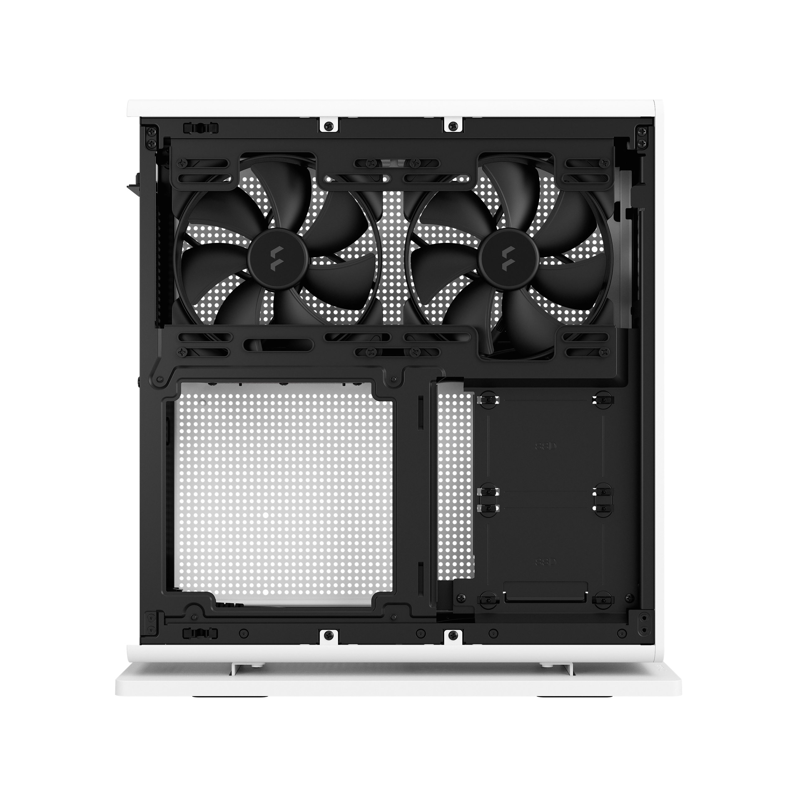 Fractal Design | Ridge | FD-C-RID1N-02 | Side window | White | Mini ITX | Power supply included No | SFX, SFX-L - Image 16