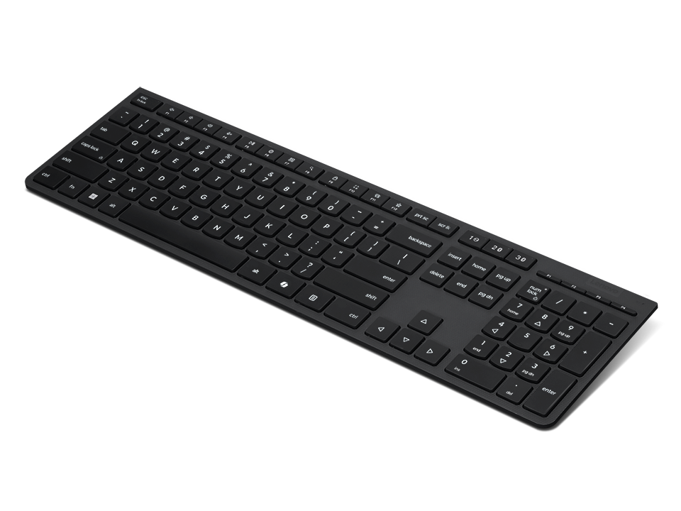 Lenovo Professional Wireless Rechargeable Keyboard | Keyboard | Wireless | Lithuanian | Bluetooth | Grey - Image 4
