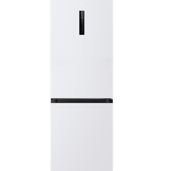TCL Refrigerator | RP340BWD1 | Energy efficiency class D | Free standing | Combi | Height 185 cm | No Frost system | Fridge net capacity 223 L | Freezer net capacity 117 L | Display | 35 dB | White