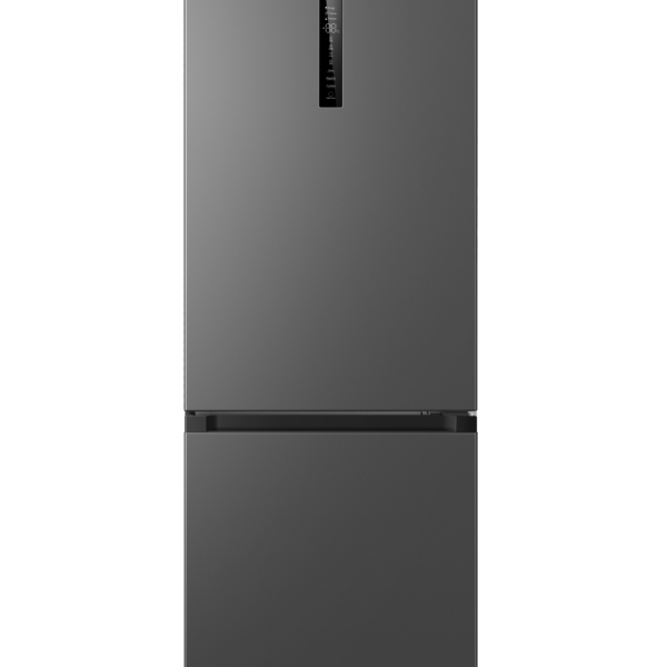 TCL Refrigerator | RP340BSD1 | Energy efficiency class D | Free standing | Combi | Height 185 cm | No Frost system | Fridge net capacity 223 L | Freezer net capacity 117 L | Display | 35 dB | Grey
