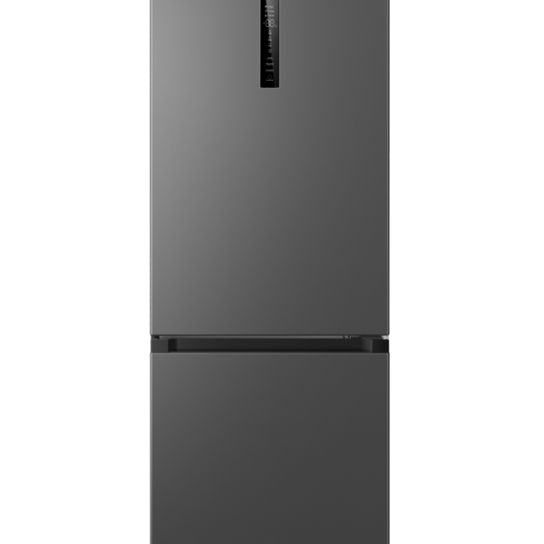 TCL Refrigerator | RP340BSD1 | Energy efficiency class D | Free standing | Combi | Height 185 cm | No Frost system | Fridge net capacity 223 L | Freezer net capacity 117 L | Display | 35 dB | Grey