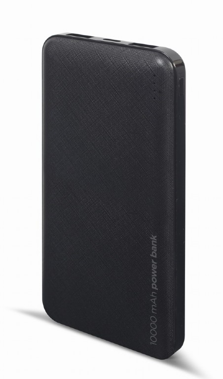 Gembird | Power Bank | PB10-02 | 10000 mAh | 2 x USB-AF | Black - Image 4