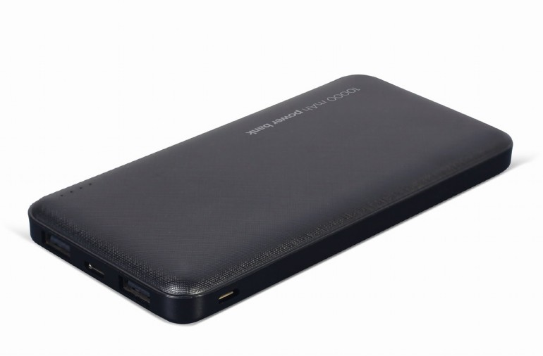 Gembird | Power Bank | PB10-02 | 10000 mAh | 2 x USB-AF | Black - Image 6