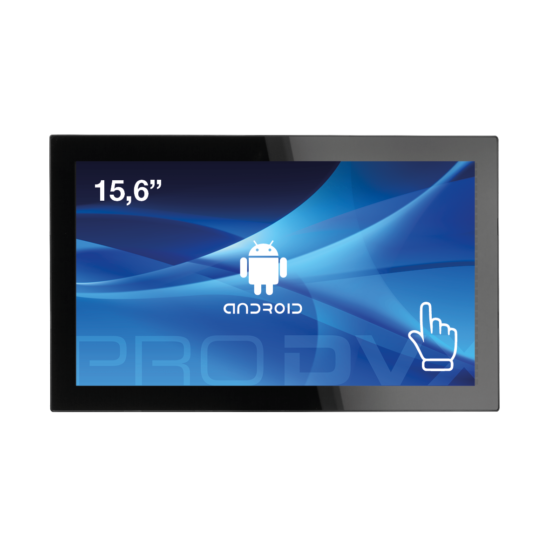 ProDVX APPC-15XP 15.6" Android Display/1920 x 1080/300 Ca/Cortex A17, Quad Core/Android 8/RK3288 PoE | ProDVX | Android Display | APPC-15DSKP | 15.6 " | A17, 1.6 GHz, Quad Core | 2 GB DDR3 SDRAM | Wi-Fi | Touchscreen | 300 cd/m2 cd/m²