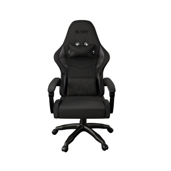 FURY Eco leather, Fabric, Nylon | Gaming Chair | Shinai S4 | Black