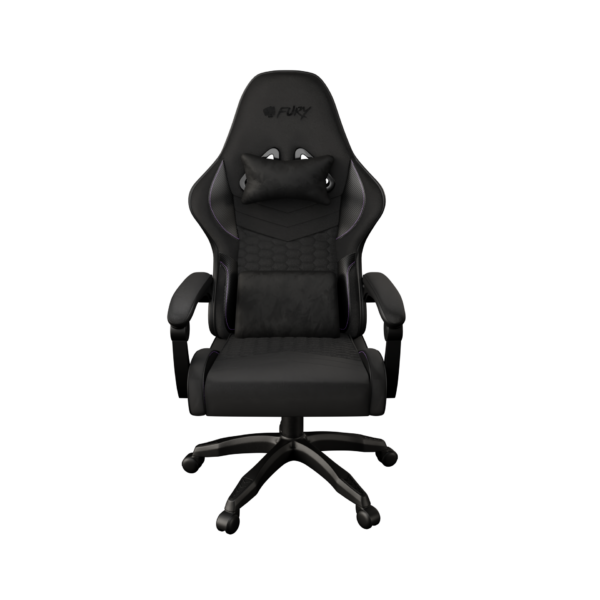 FURY Shinai S4 | Gaming Chair | Eco leather, Fabric, Nylon | Black