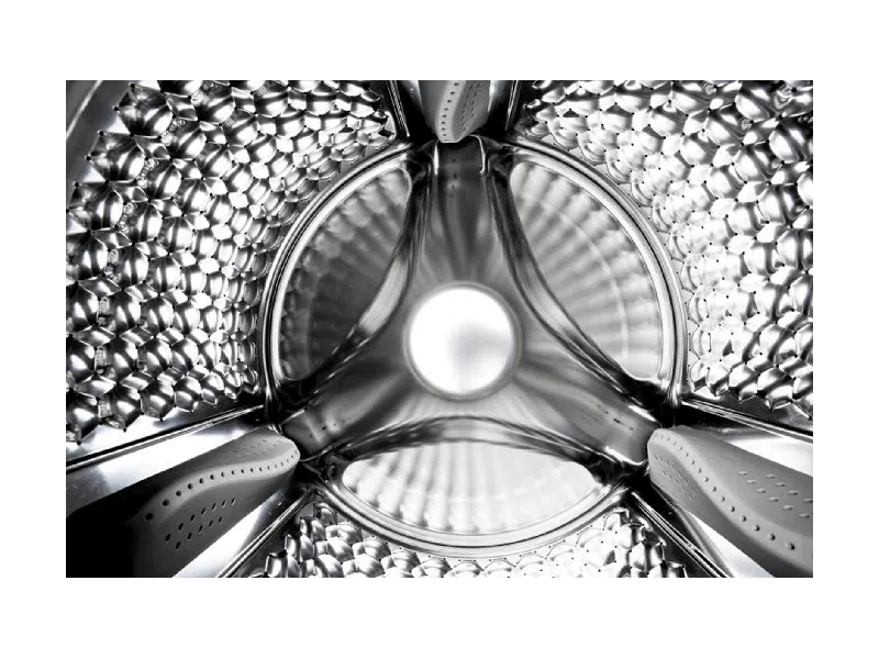 TCL Washing machine | FF0610WB0 | Energy efficiency class B | Front loading | Washing capacity 6 kg | 1000 RPM | Depth 45 cm | Width 60 cm | LED | Steam function | White - Image 5