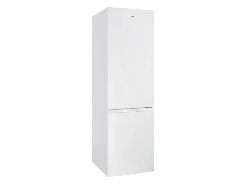 TCL Refrigerator | RF260BWE0 | Energy efficiency class E | Free standing | Combi | Height 182.3 cm | Fridge net capacity 187 L | Freezer net capacity 73 L | 40 dB | White - Image 2