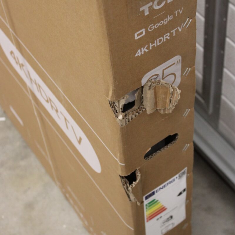 SALE OUT. TCL LED 4K TV | 65V6C | 65 | Smart TV | Google TV | Black | DAMAGED PACKAGING - Image 2