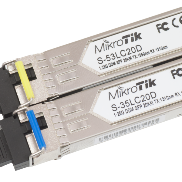 MikroTik | Maximum transfer distance 20000 m