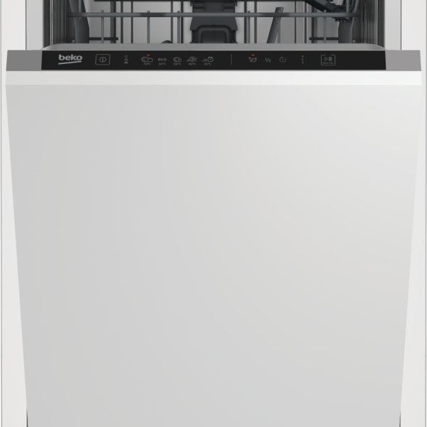 BEKO DIS35026 | Built-in | Width 45 cm | Number of place settings 10 | Number of programs 5 | Energy efficiency class E | Display | White