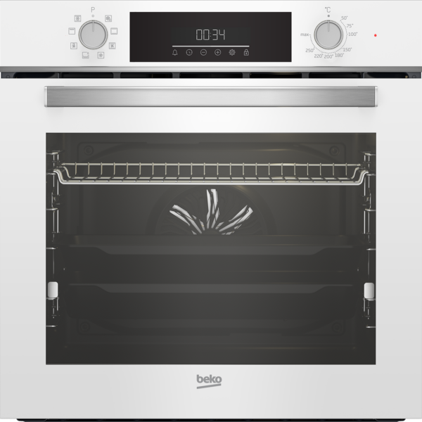 BEKO Oven | BBIM14300WMS | 72 L | Electric | Catalytic | Mechanical control | Steam function | Height 59.5 cm | Width 59.4 cm | White