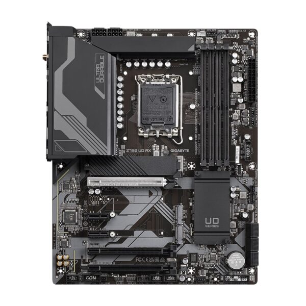 Gigabyte | Z790 UD AX 1.0 M/B | Processor family Intel | Processor socket LGA1700 | DDR5 DIMM | Memory slots 4 | Supported hard disk drive interfaces SATA, M.2 | Number of SATA connectors 6 | Chipset Intel Z790 Express | ATX