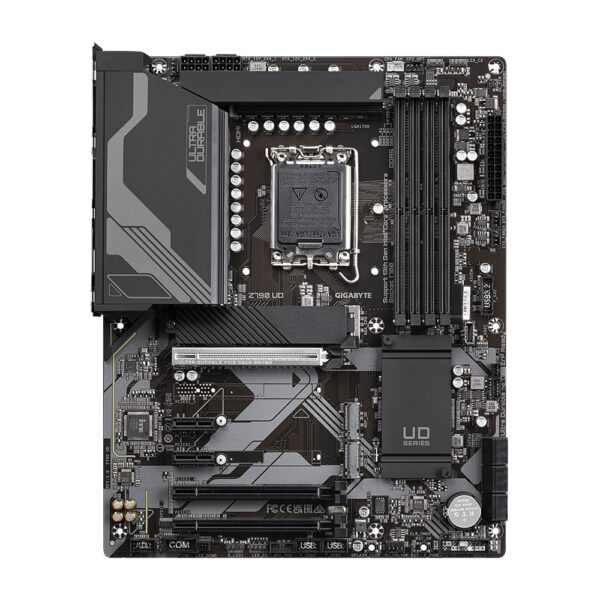 Gigabyte | Z790 UD 1.0 M/B | Processor family Intel | Processor socket LGA1700 | DDR5 DIMM | Memory slots 4 | Supported hard disk drive interfaces SATA, M.2 | Number of SATA connectors 6 | Chipset Intel Z790 Express | ATX