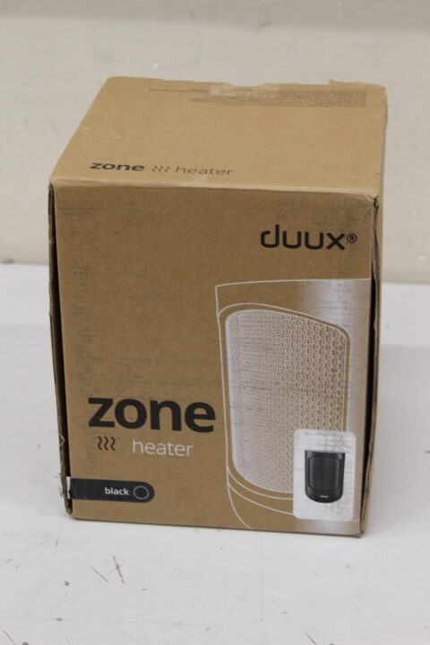 SALE OUT. Duux Zone Personal Ceramic Heater, Power consumption 600, 900, 1500 W, Black | SALE OUT. SALE OUT. Duux Zone Personal Ceramic Heater | Ceramic Heater | 600/900/1500 W | Black | DEMO | IP21 - Image 2