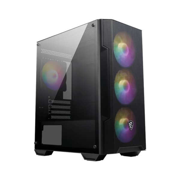 MSI | PC Case | MAG FORGE M100A | Black | Micro ATX Tower | Power supply included No | ATX