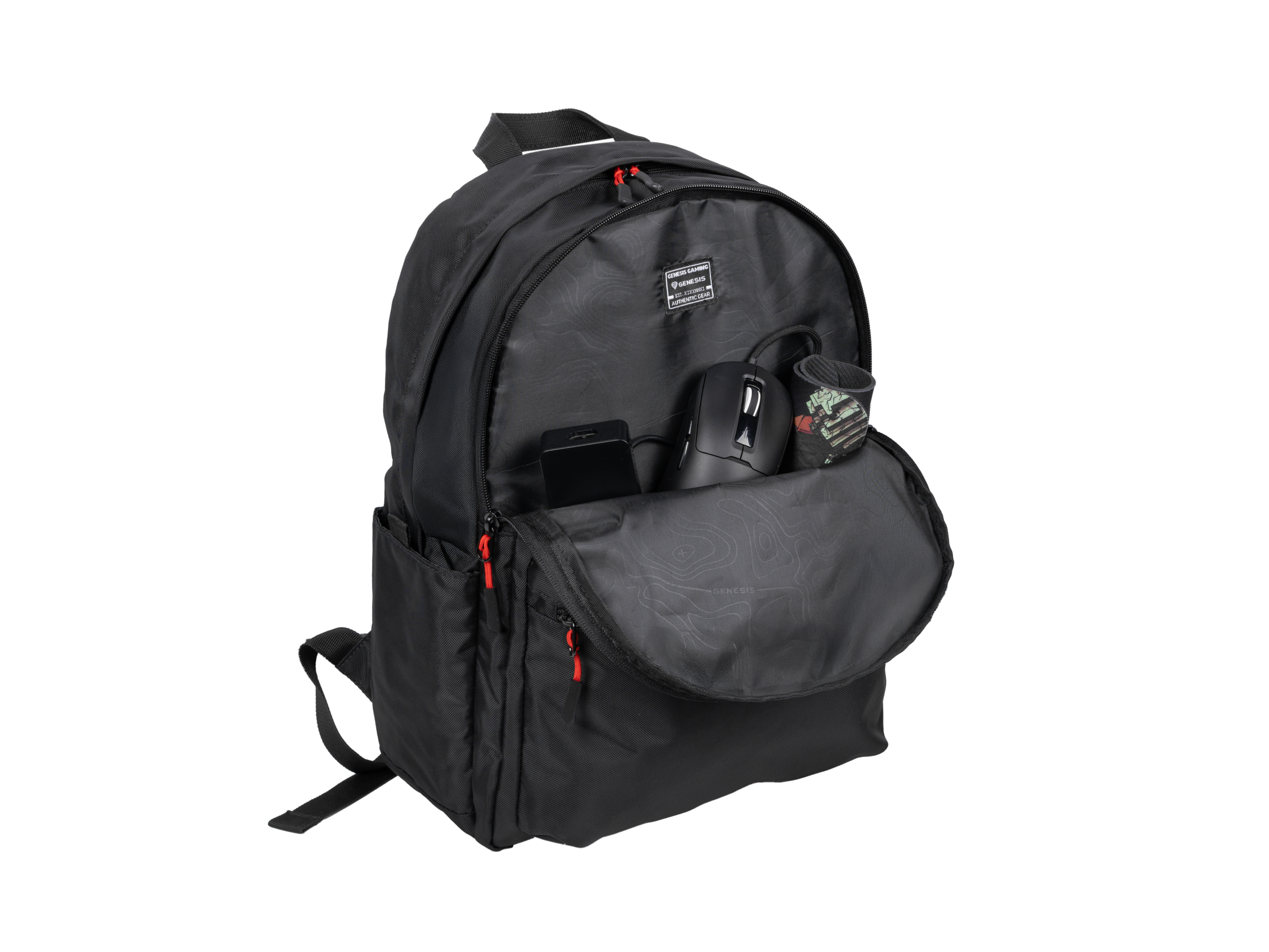 Genesis Pallad 200 | Fits up to size 14.1 " | Backpack | Black | Shoulder strap - Image 10