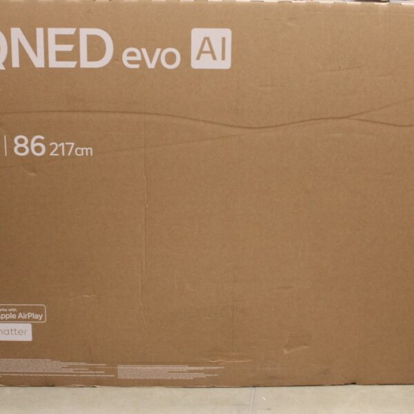 SALE OUT. SALE OUT. LG TV | 86QNED85A3C | 86 | Smart TV | webOS 25 | 4K UHD | DAMAGED PACKAGING