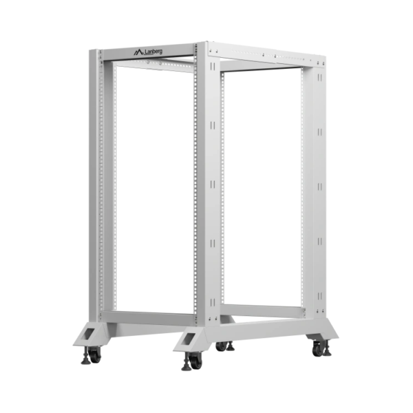 Lanberg Open Rack 19" 22U 600X1000 | OR01-6022-S | Grey