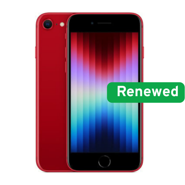 Apple Renew Grade C | iPhone SE (3rd Gen, 2022) | Red | 4.7 " | Retina HD | A15 Bionic | 4 GB | 64 GB | iOS