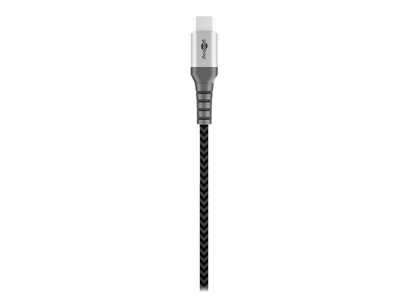 Goobay | USB-C to USB-A Textile Cable with Metal Plugs | 49296 | USB-C to USB-A - Image 6