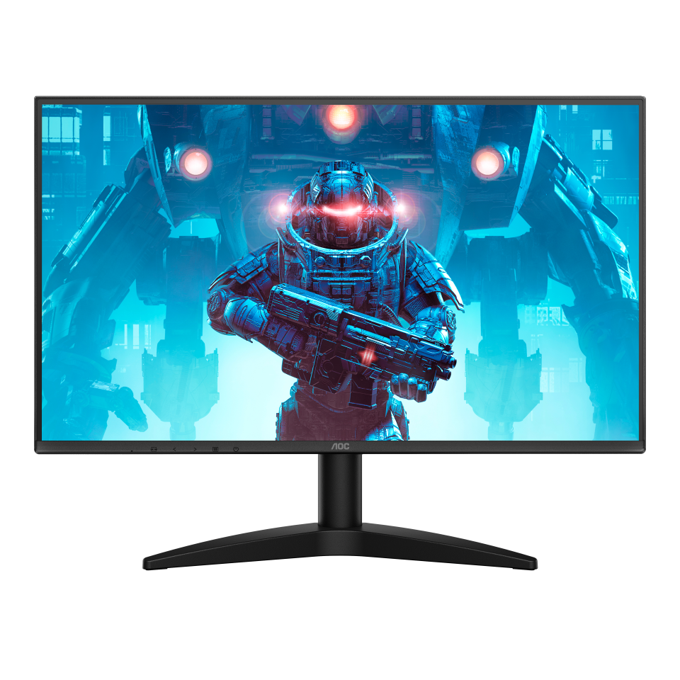 AOC | 24B36X | 24 " | IPS | FHD | 16:9 | 144 Hz | 0.5 ms | 1920 x 1080 pixels | 300 cd/m² | HDMI ports quantity 1 | Black