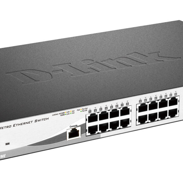 D-Link | Metro Ethernet Switch | DGS-1210-28P/ME | Managed L2 | Rack mountable | Gigabit Ethernet (copper) ports quantity 24 | SFP ports quantity 4 | Power over Ethernet (PoE) ports quantity 20 | PoE/Poe+ ports quantity 4 | Power supply type Single | 24 month(s)