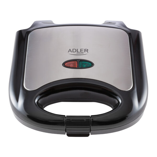 Adler | Sandwich maker | AD 3015 | 750 W | Number of plates 1 | Number of pastry 2 | Black