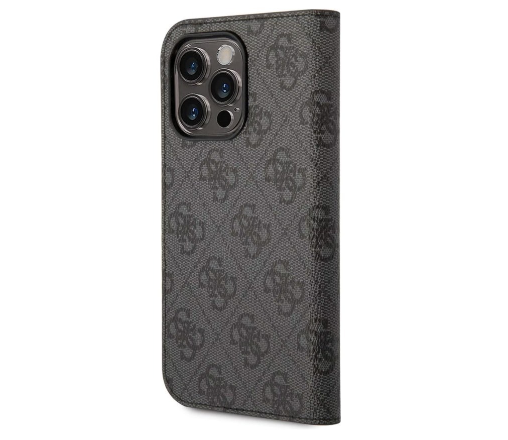 GUESS | Book Case | Apple | iPhone 14 Pro Max | Rubber/Silicone | Black - Image 2