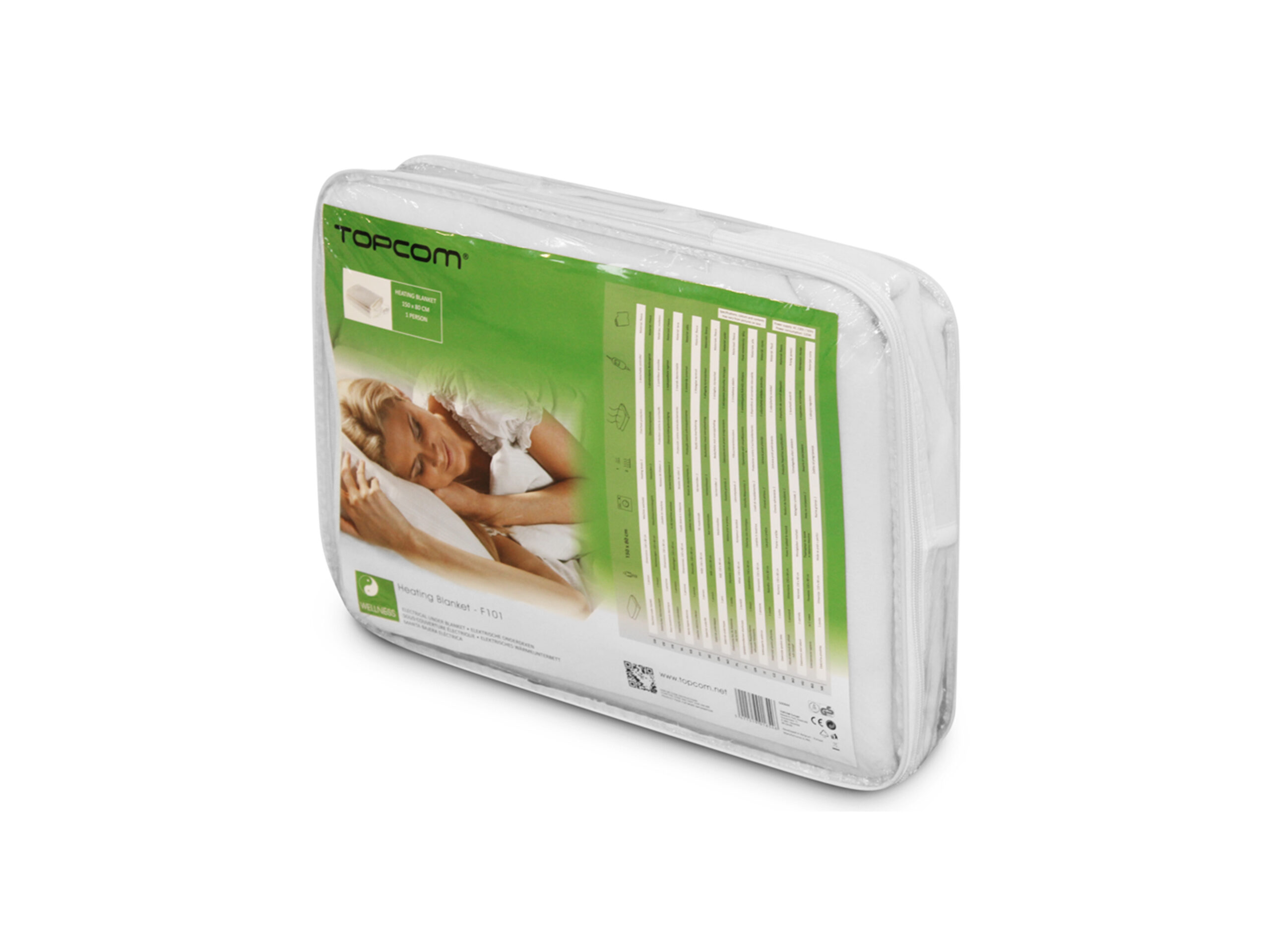 Tristar | Electric underblanket | BW-4753 | Number of heating levels 2 | Number of persons 1 | Washable | Fleece | White - Image 8