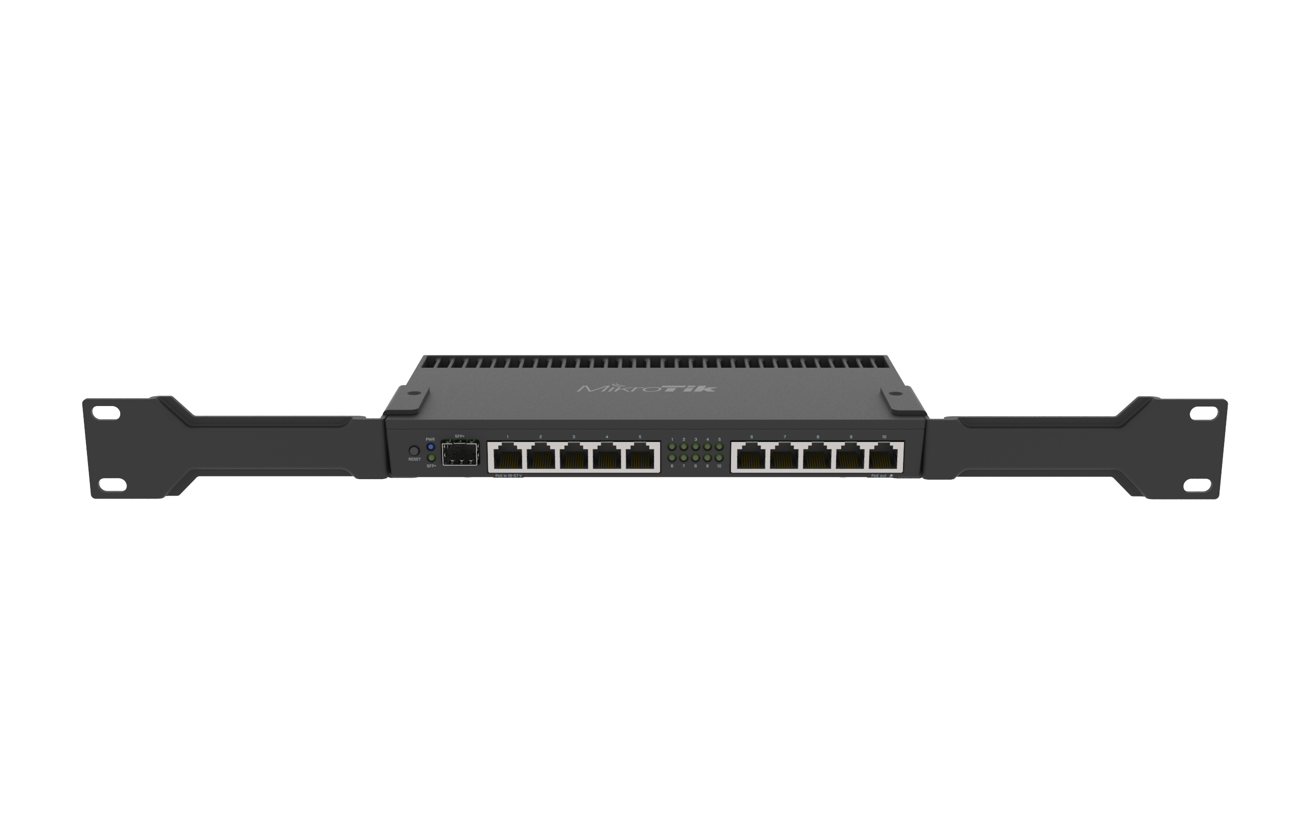 Enthernet Router | RB4011iGS+RM | No Wi-Fi | 10/100/1000 Mbit/s | Ethernet LAN (RJ-45) ports 10 | Mesh Support No | MU-MiMO No | No mobile broadband | Antenna type No antenna | 12 month(s) - Image 5