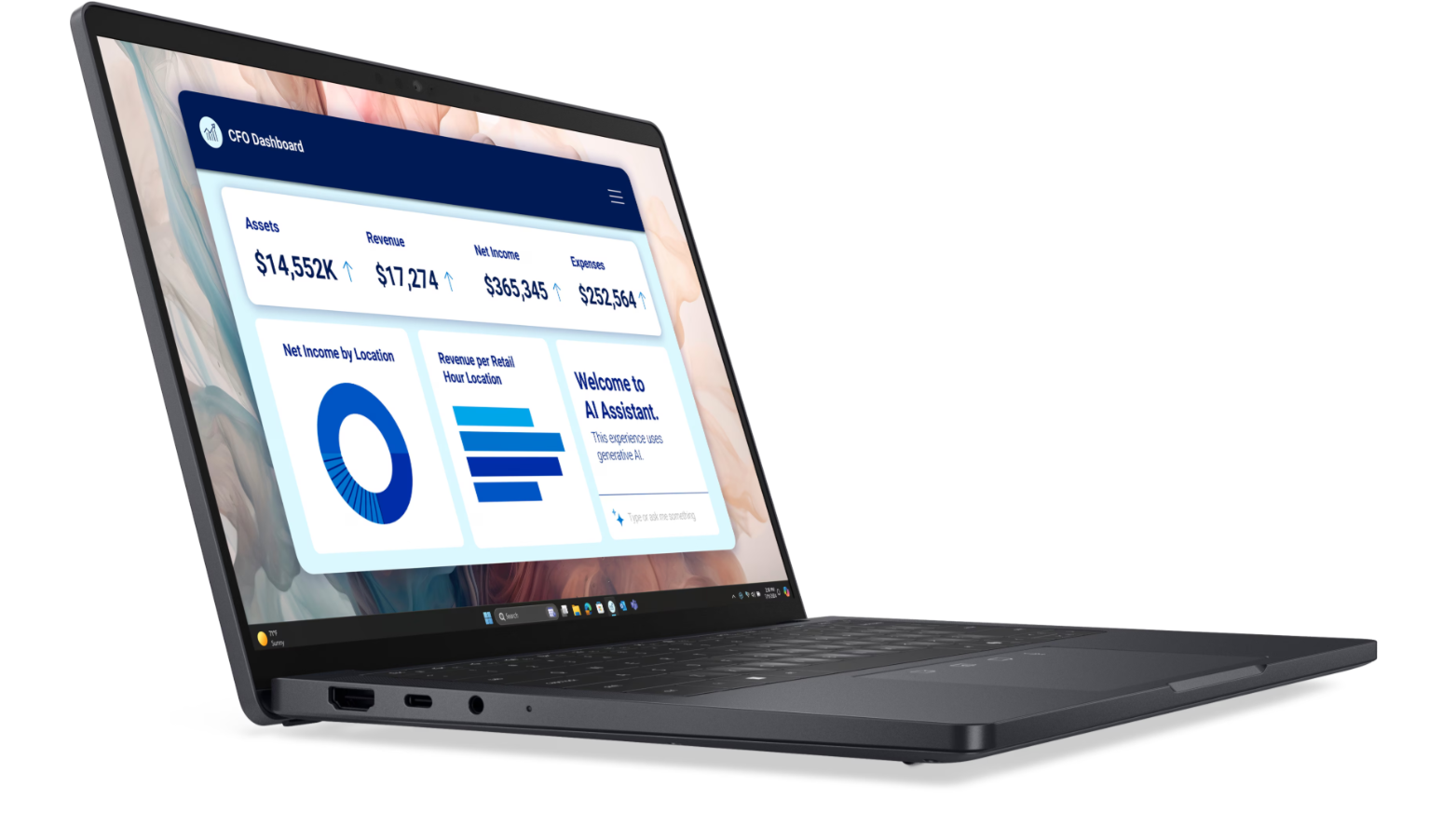 Dell Pro Premium 13 PA13250 | 13.3 " | FHD+ | Anti-glare | Intel Core Ultra 7 | 266V | 16 GB | LPDDR5x | Solid-state drive capacity 512 GB | Intel Arc Graphics | Windows 11 Pro | Bluetooth version 5.4 | Keyboard language Estonian | Keyboard backlit | Warranty 36 month(s) | Battery warranty 12 month(s) - Image 2