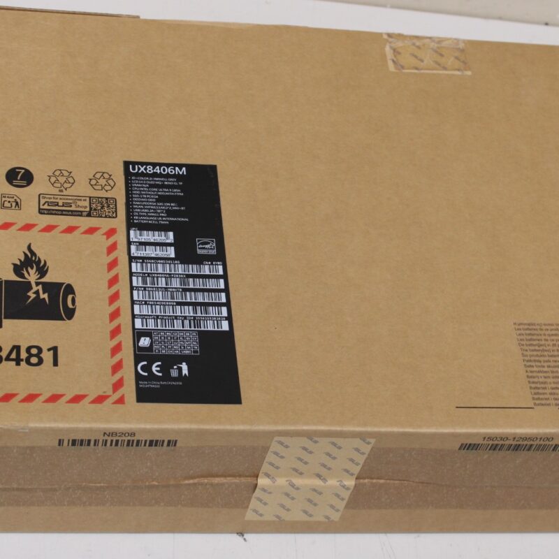 SALE OUT. Asus | Zenbook Duo UX8406MA-PZ030X | Inkwell Gray | 14 " | OLED | Touchscreen | 3K | 2880 x 1800 pixels | 120 Hz | Glossy | Intel Core Ultra 9 | 185H | 32 GB | LPDDR5X | Solid-state drive capacity 1000 GB | Intel Graphics | Windows 11 Pro | 802.11ax | Bluetooth version 5.3 | Keyboard language US international | Warranty 24 month(s) | Battery warranty 12 month(s) | DAMAGED PACKAGING, SCRATCHES NEAR KEYBOARD CONNECTOR, SCRATCH ON BOTTOM SCREEN, SCRATCHED COVER - Image 2