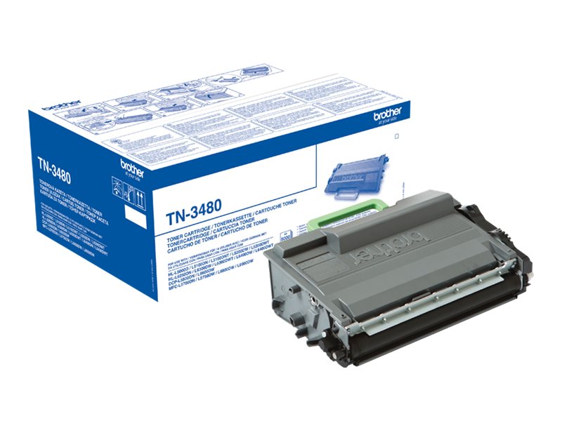 Brother TN-3480 | Toner Cartridge | Black - Image 2