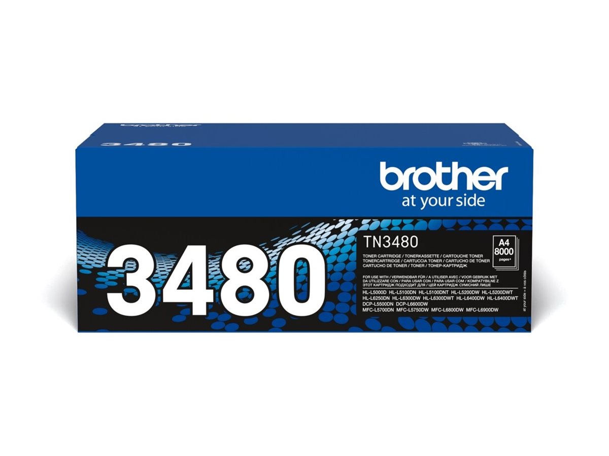 Brother TN-3480 | Toner Cartridge | Black - Image 3