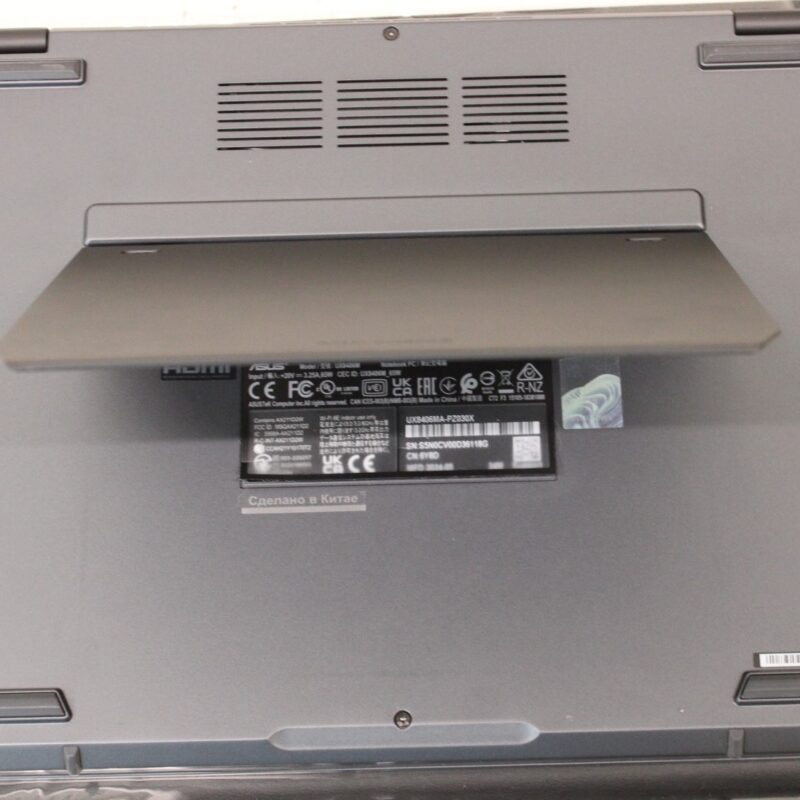 SALE OUT. Asus | Zenbook Duo UX8406MA-PZ030X | Inkwell Gray | 14 " | OLED | Touchscreen | 3K | 2880 x 1800 pixels | 120 Hz | Glossy | Intel Core Ultra 9 | 185H | 32 GB | LPDDR5X | Solid-state drive capacity 1000 GB | Intel Graphics | Windows 11 Pro | 802.11ax | Bluetooth version 5.3 | Keyboard language US international | Warranty 24 month(s) | Battery warranty 12 month(s) | DAMAGED PACKAGING, SCRATCHES NEAR KEYBOARD CONNECTOR, SCRATCH ON BOTTOM SCREEN, SCRATCHED COVER - Image 8