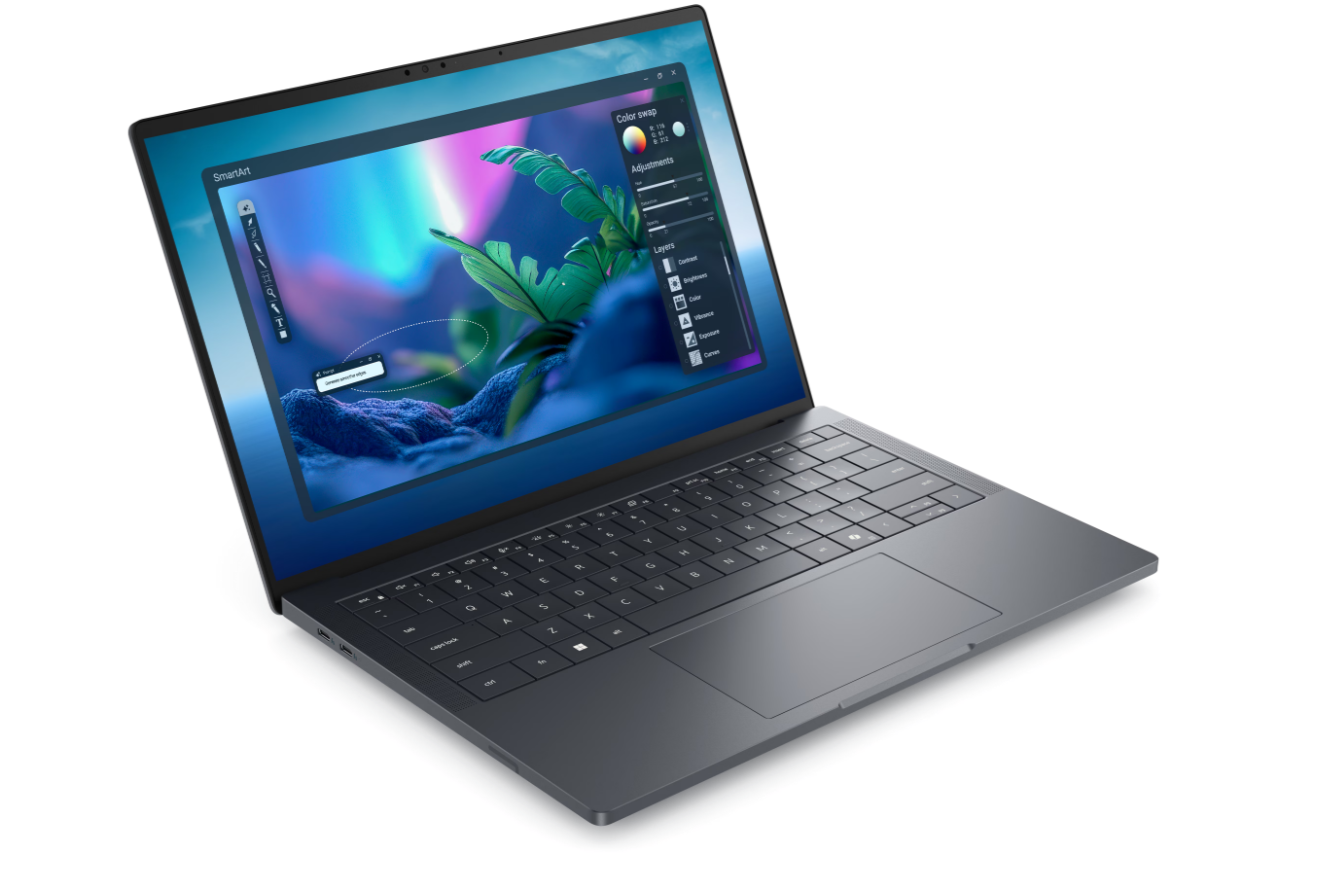 Dell Pro Max 14 Premium MA14250 | 14 " | FHD+ | 1920 x 1200 pixels | Anti-glare | Intel Core Ultra 7 | 265H | 64 GB | LPDDR5x | Solid-state drive capacity 1000 GB | NVIDIA RTX PRO 1000 Blackwell | GDDR7 | 8 GB | Windows 11 Pro | 802.11be | Keyboard language English | Keyboard backlit | Warranty 36 month(s) | Battery warranty 12 month(s) - Image 2