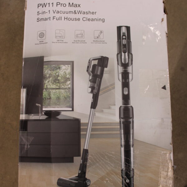 SALE OUT. Jimmy | Vacuum Cleaner and Washer | PW11 Pro Max | Cordless operating | Washing function | 460 W | 21.6 V | Operating time (max) 80 min | Silver/Black | Warranty 19 month(s) | REFURBISHED, USED, DIRTY, SCRATCHED, MISSING LIQUID BOTTLE